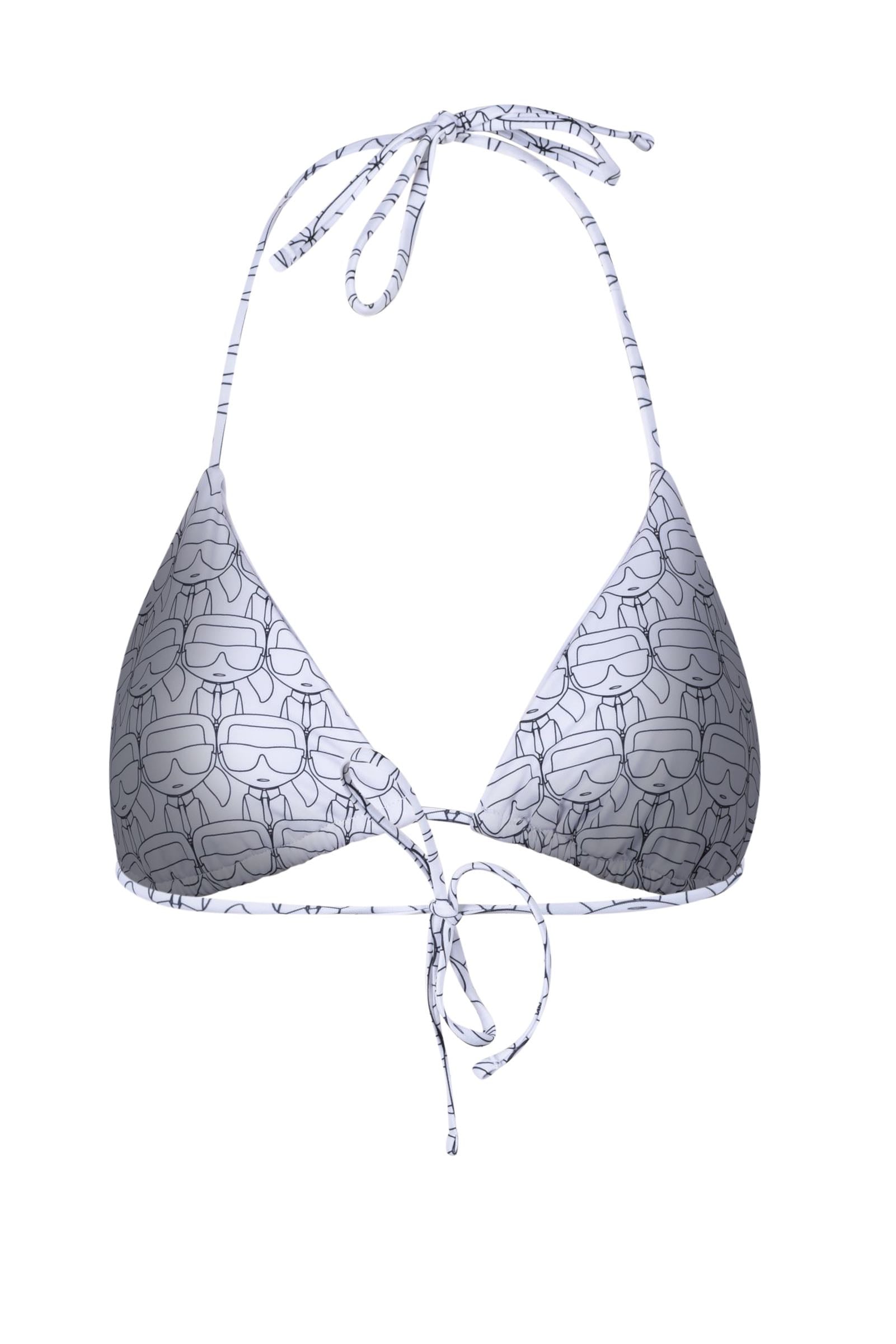 KARL LAGERFELD beach bra