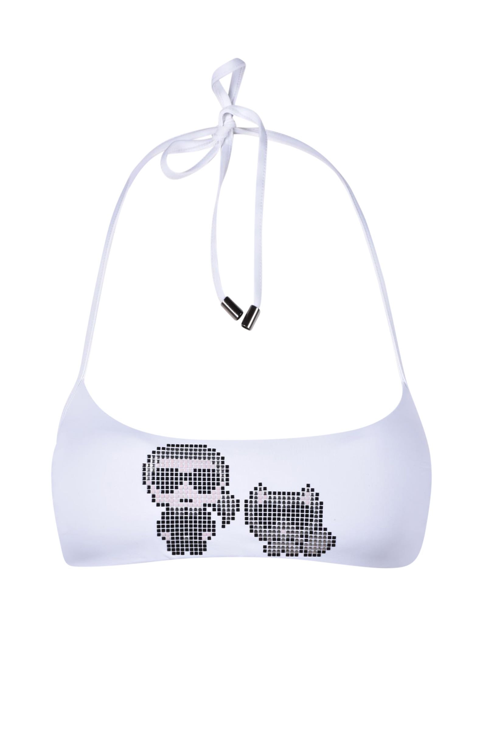 KARL LAGERFELD beach bra