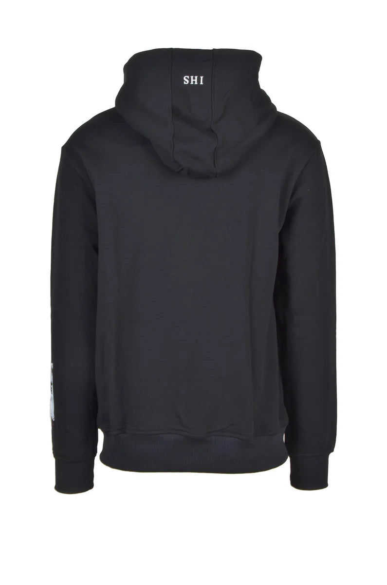 Ihs Brand Felpa Cotone - Nero