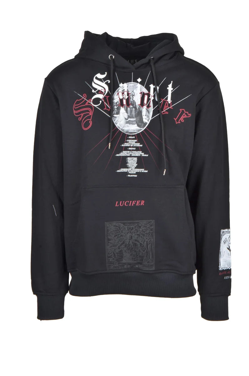 Ihs Brand Felpa Cotone - Nero
