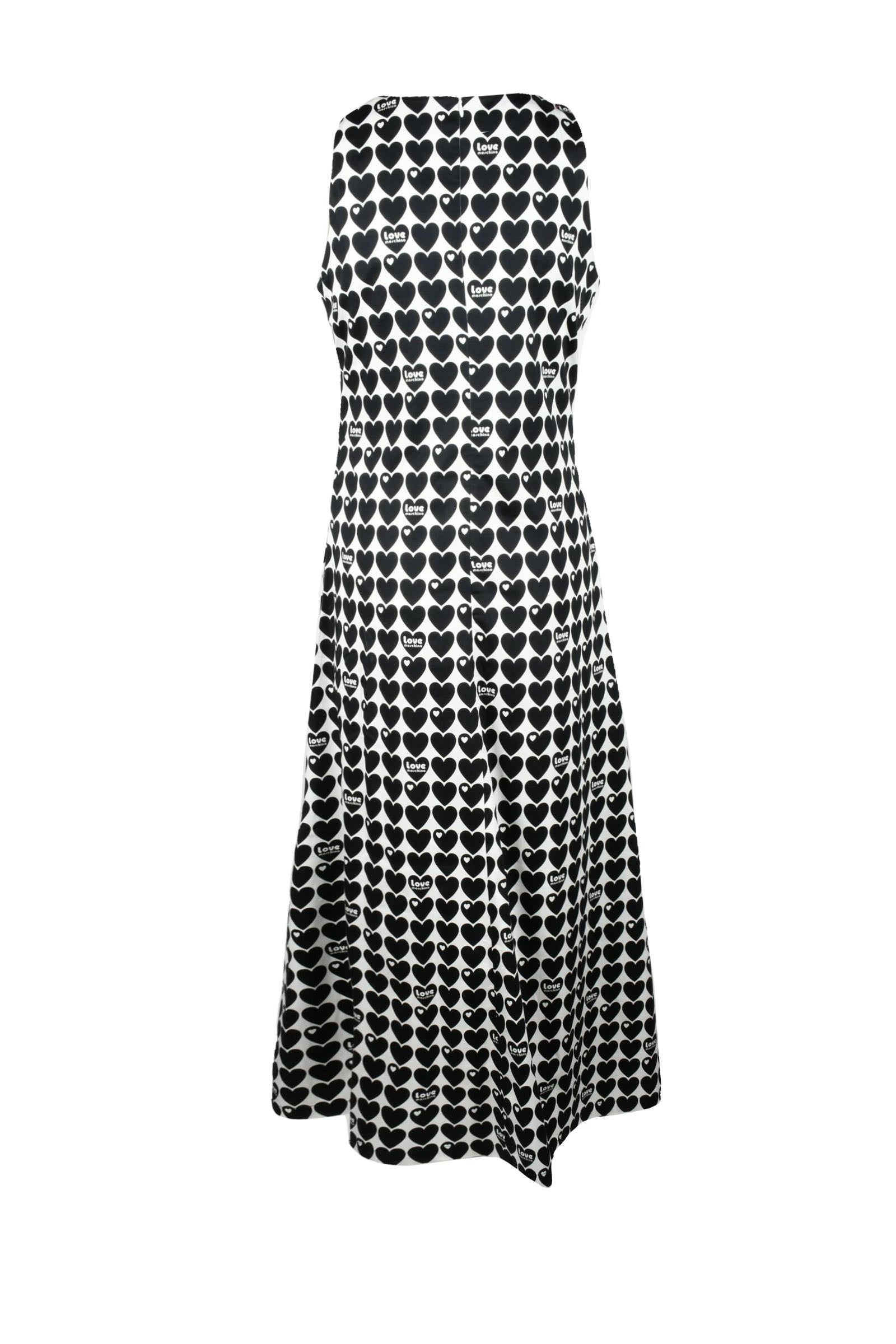 Love Moschino - Abito Donna in Cotone Nero
