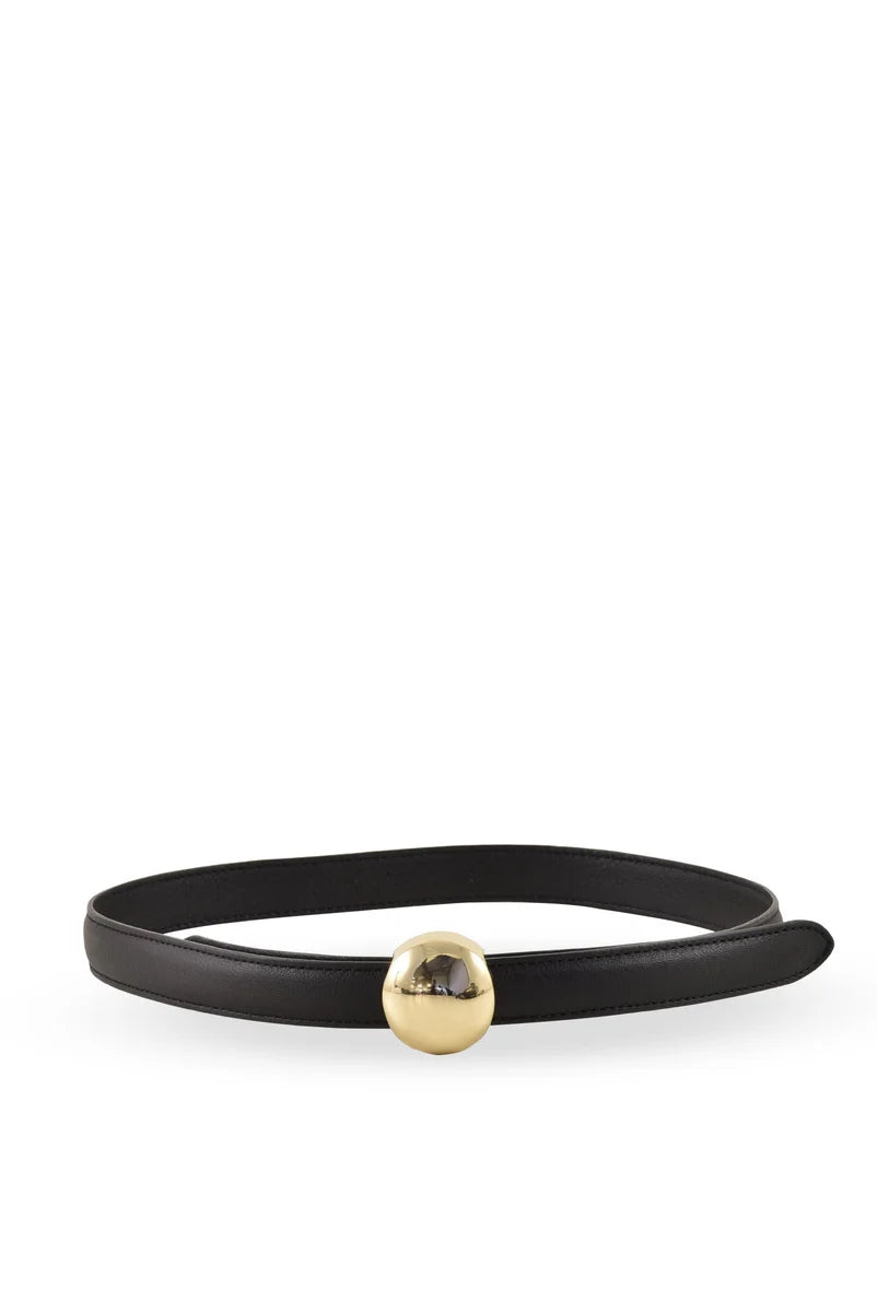 Erika Cavallini Cintura Pelle - Nero