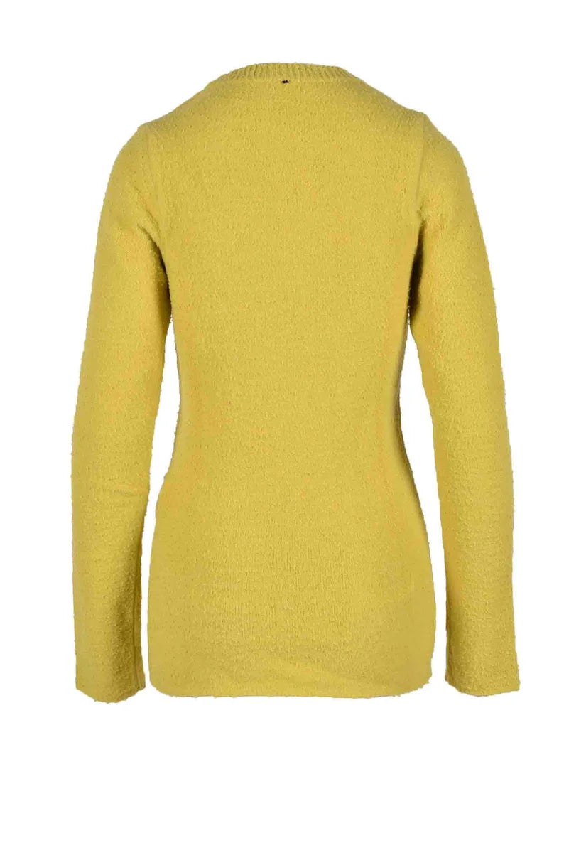 Sportmax Maglione Lana Angora - Giallo