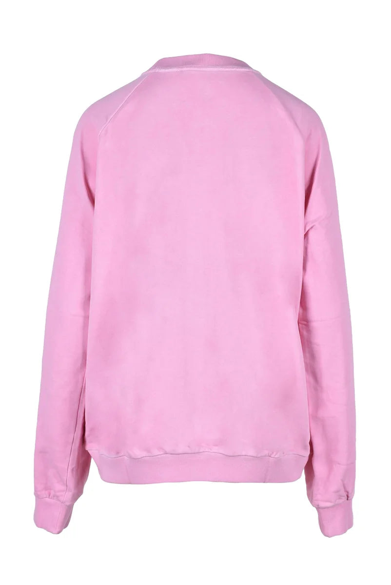 Dsquared2 Felpa in Cotone - Rosa