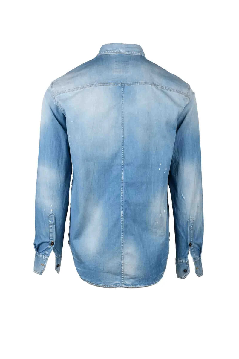 Takeshy Kurosawa Camicia - Celeste