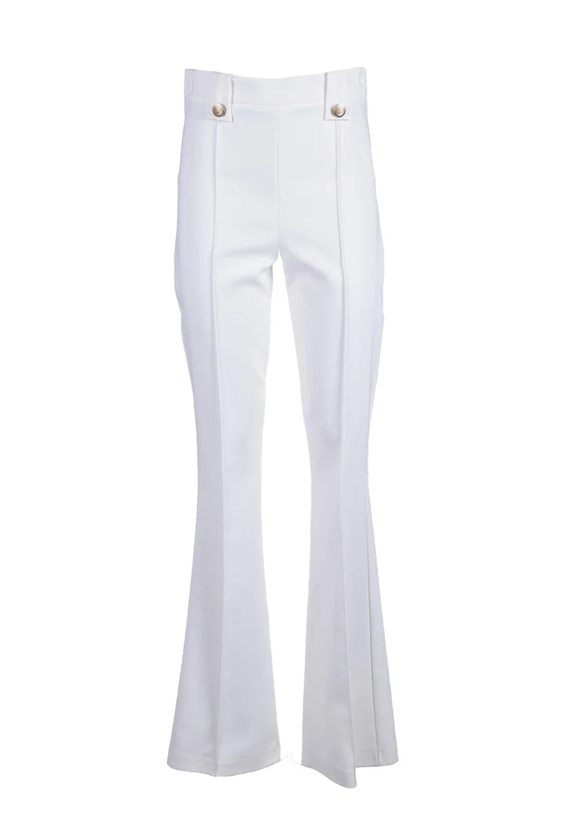 Feminista Pantalone - Bianco
