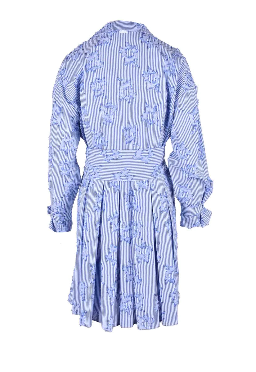 Aglini Abito - Blu/Bianco
