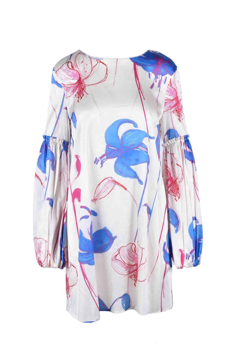 Aglini Abito in Seta - Bianco