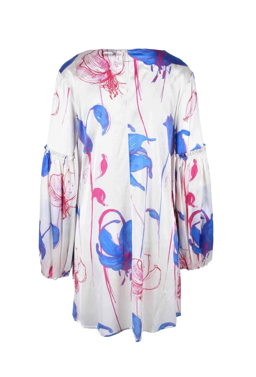 Aglini Abito in Seta - Bianco