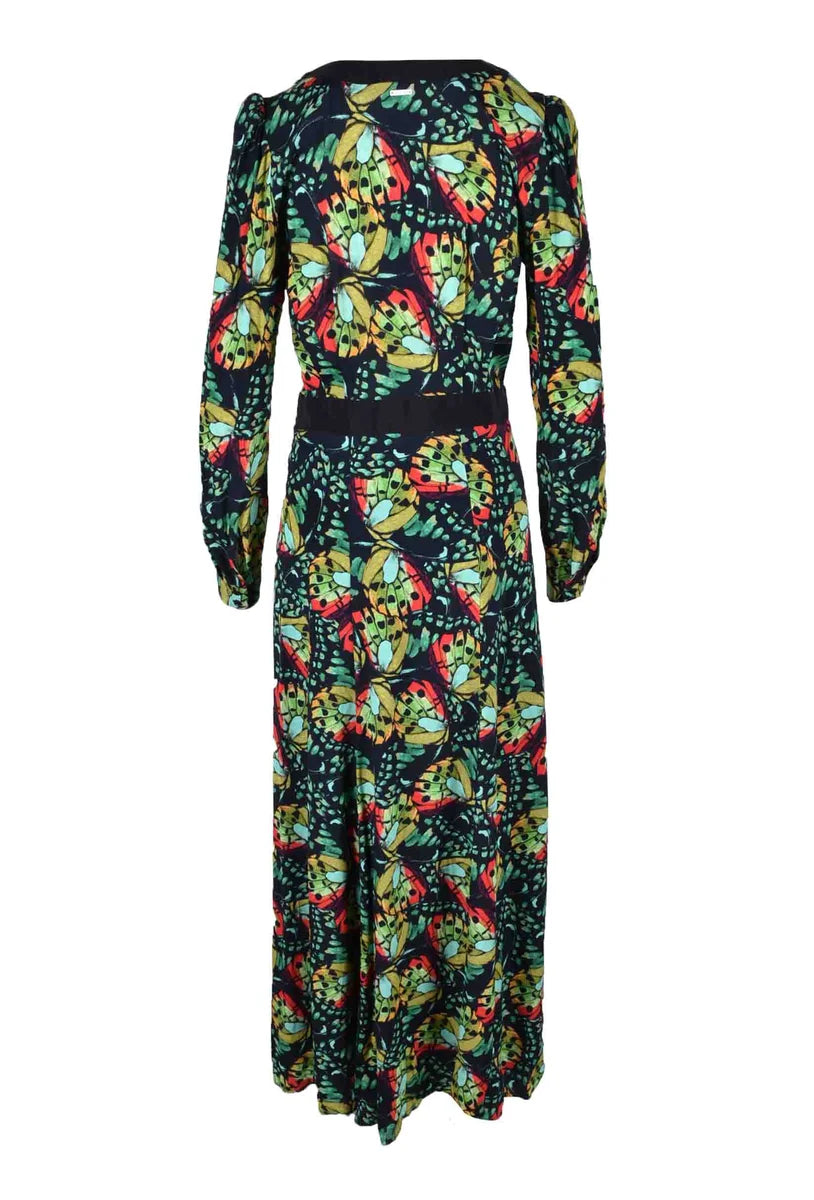 Aglini Abito Nero/Verde