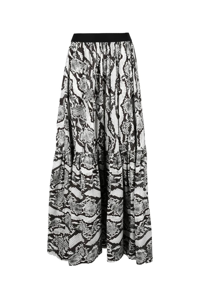 Aglini Women's Skirt - Black/White