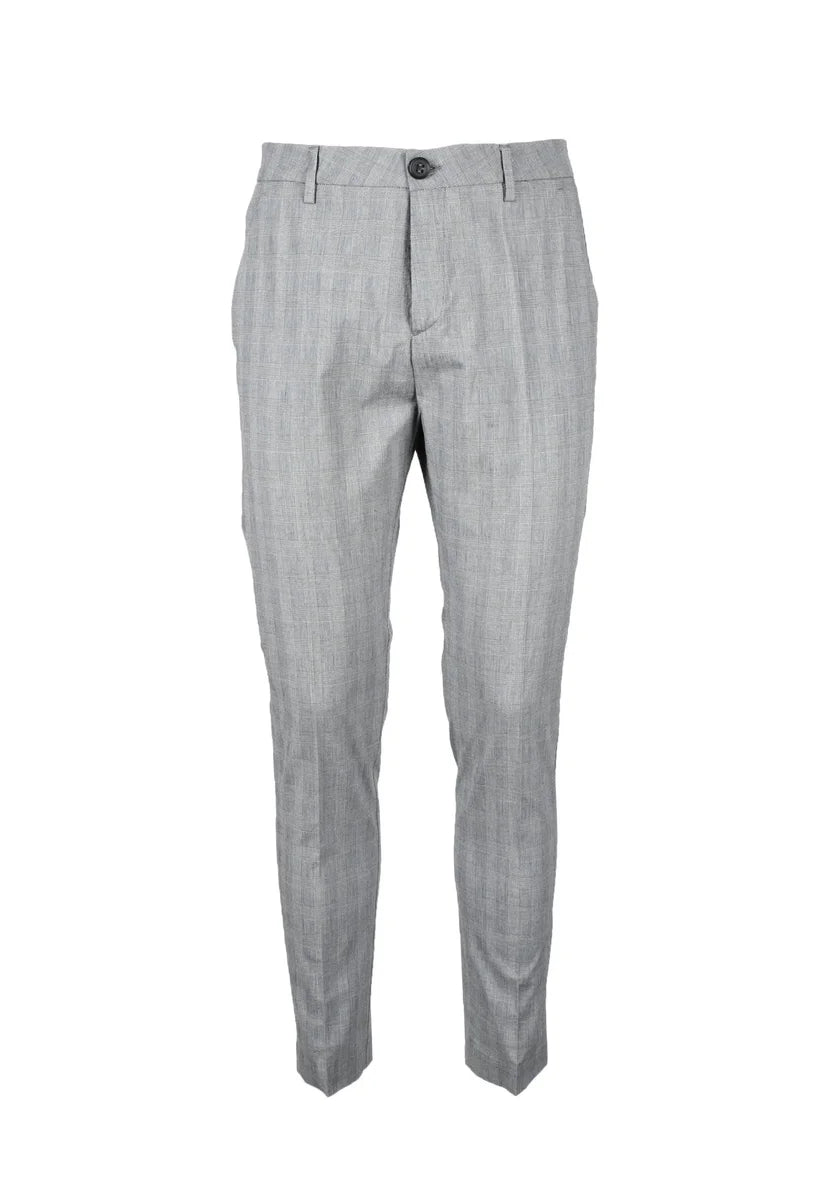 Aglini Pantaloni Cotone Stretch - Grigio