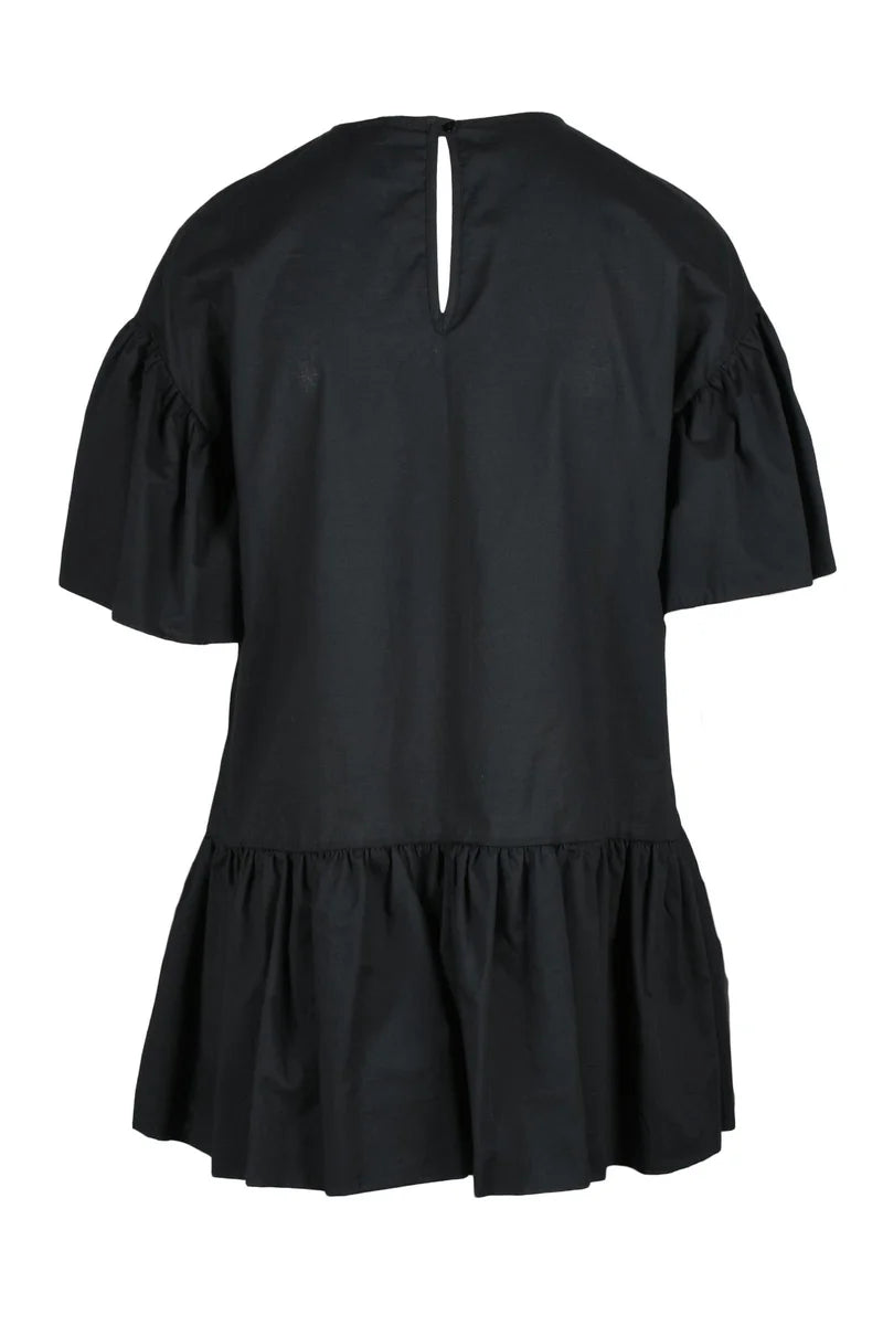 L Autre Chose Blusa Seta - Nero