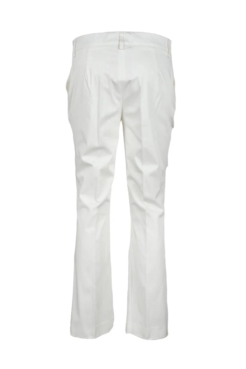 L Autre Chose Jeans Cotone Stretch - Bianco