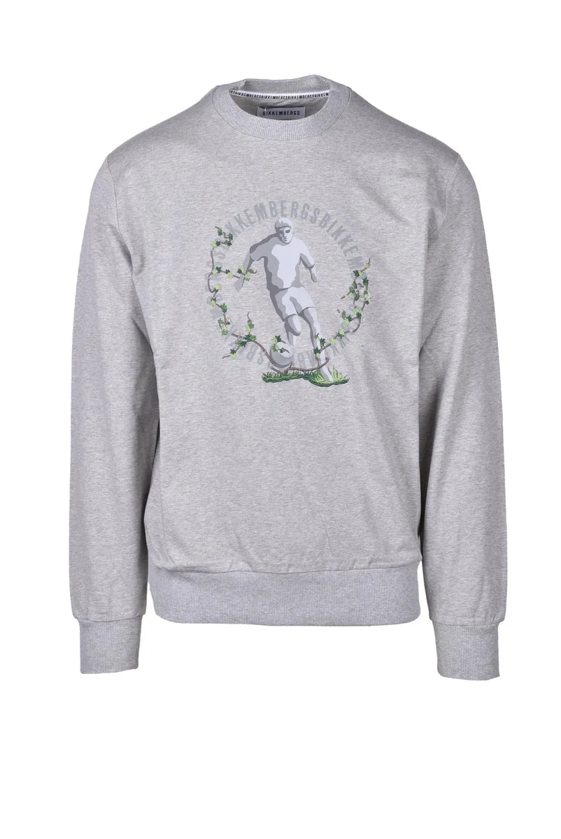Bikkembergs Felpa Girocollo - Grigio