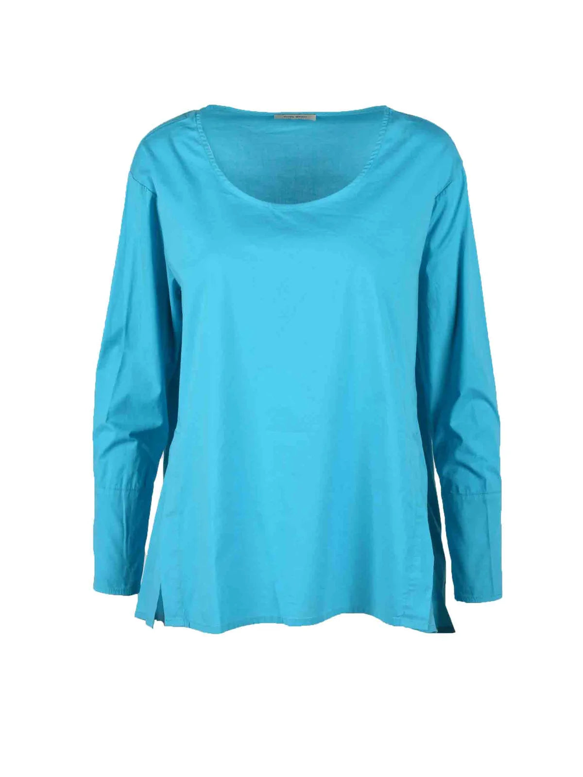 Homeward Clothes Blusa Cotone Stretch - Celeste
