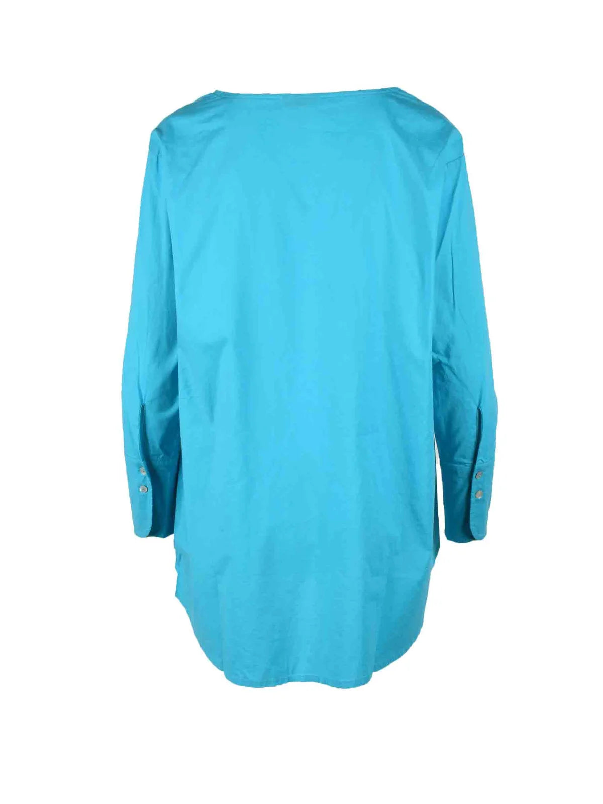 Homeward Clothes Blusa Cotone Stretch - Celeste