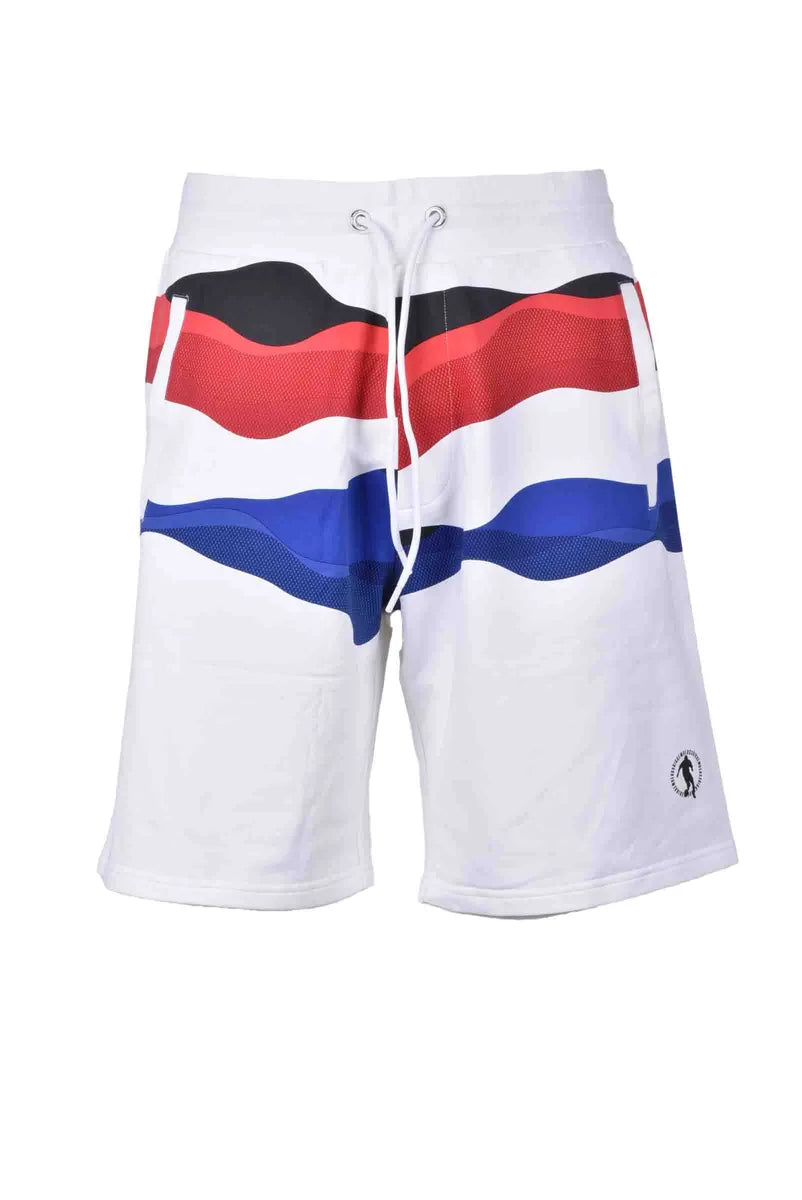 Bikkembergs Bermuda Sweatshirt Polyamide Cotton - White