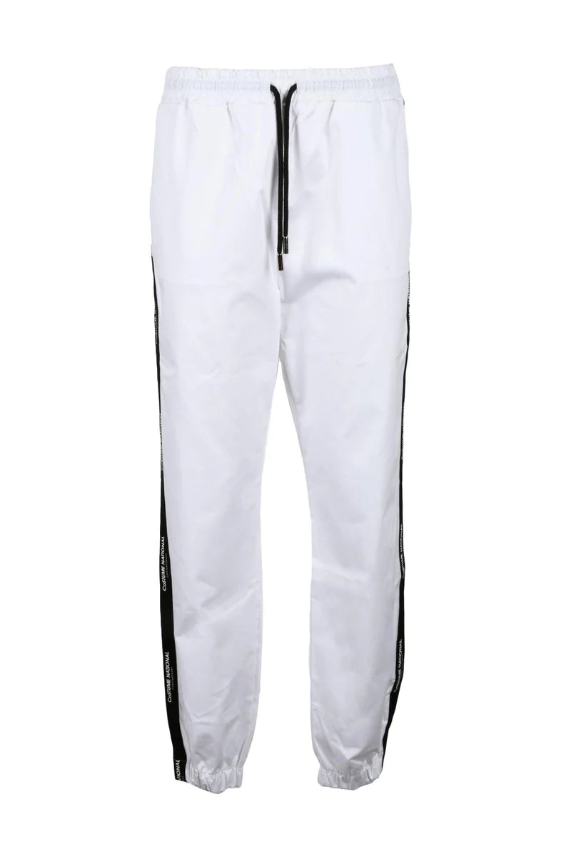 Costume National C. Pantalone Jogger Bianco