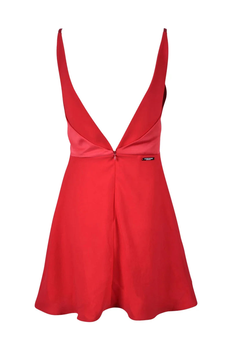 Costume National C. Abito Rosso