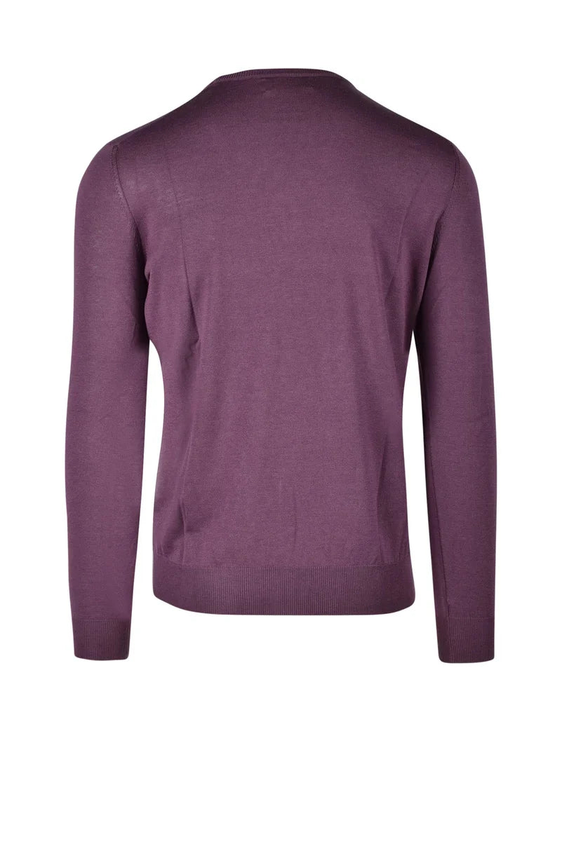 Ferrante Royal Red Maglia Seta Cotone - Rosso