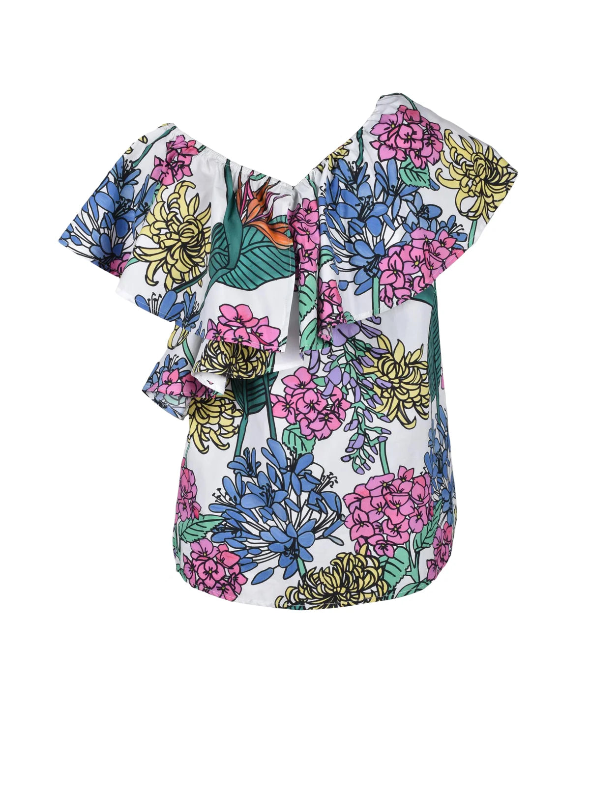 Douuod Blusa Cotone - Multicolore