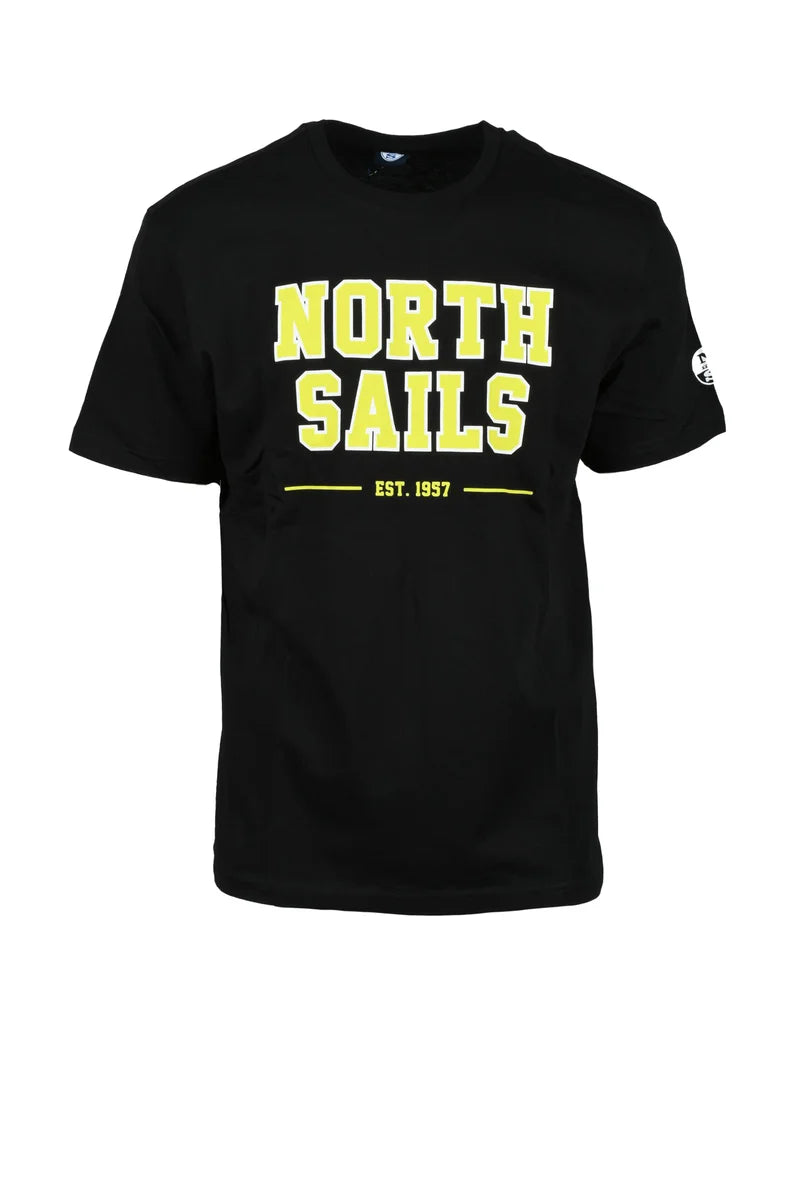 North Sails T-shirt Cotone - Nero