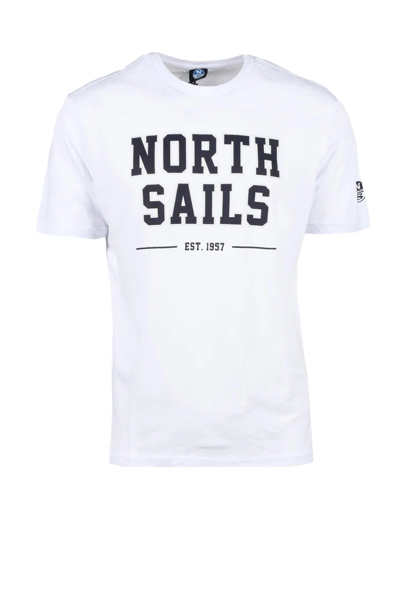 North Sails T-shirt Cotone - Bianco