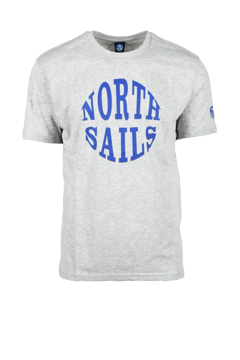North Sails T-shirt Cotone - Grigio Chiaro