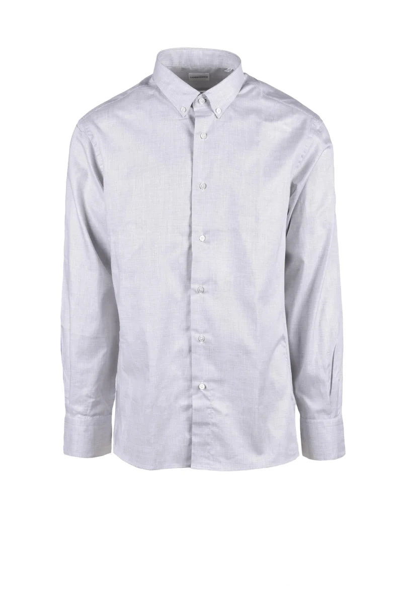 Lorenzini Camicia Cotone - Grigio