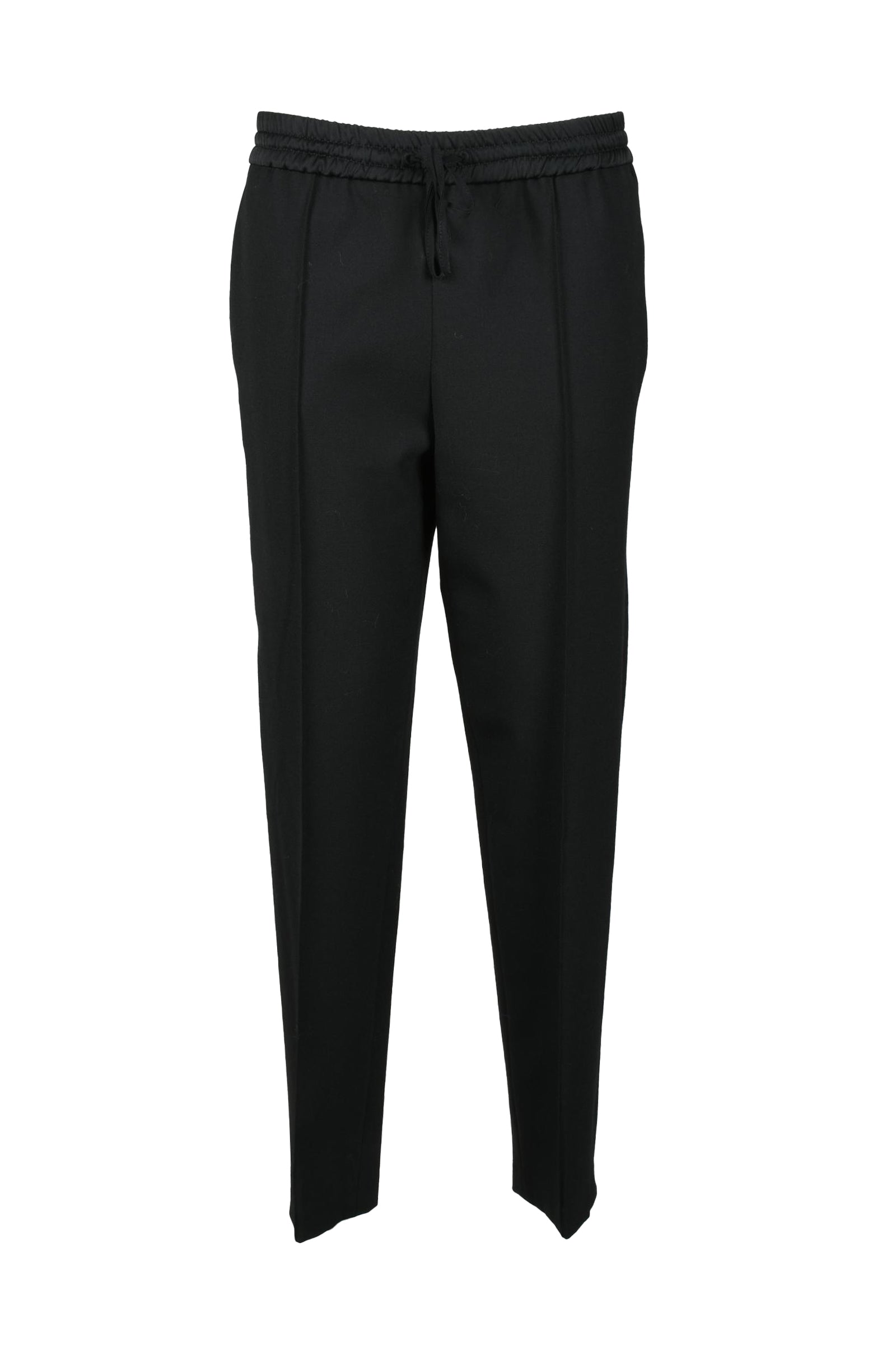Twinset Pantaloni Lana Stretch - Nero
