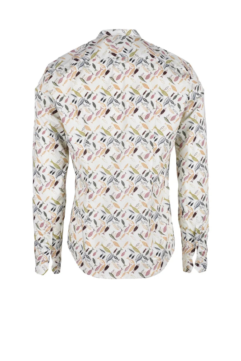Koon Camicia Cotone Stretch - Multicolore