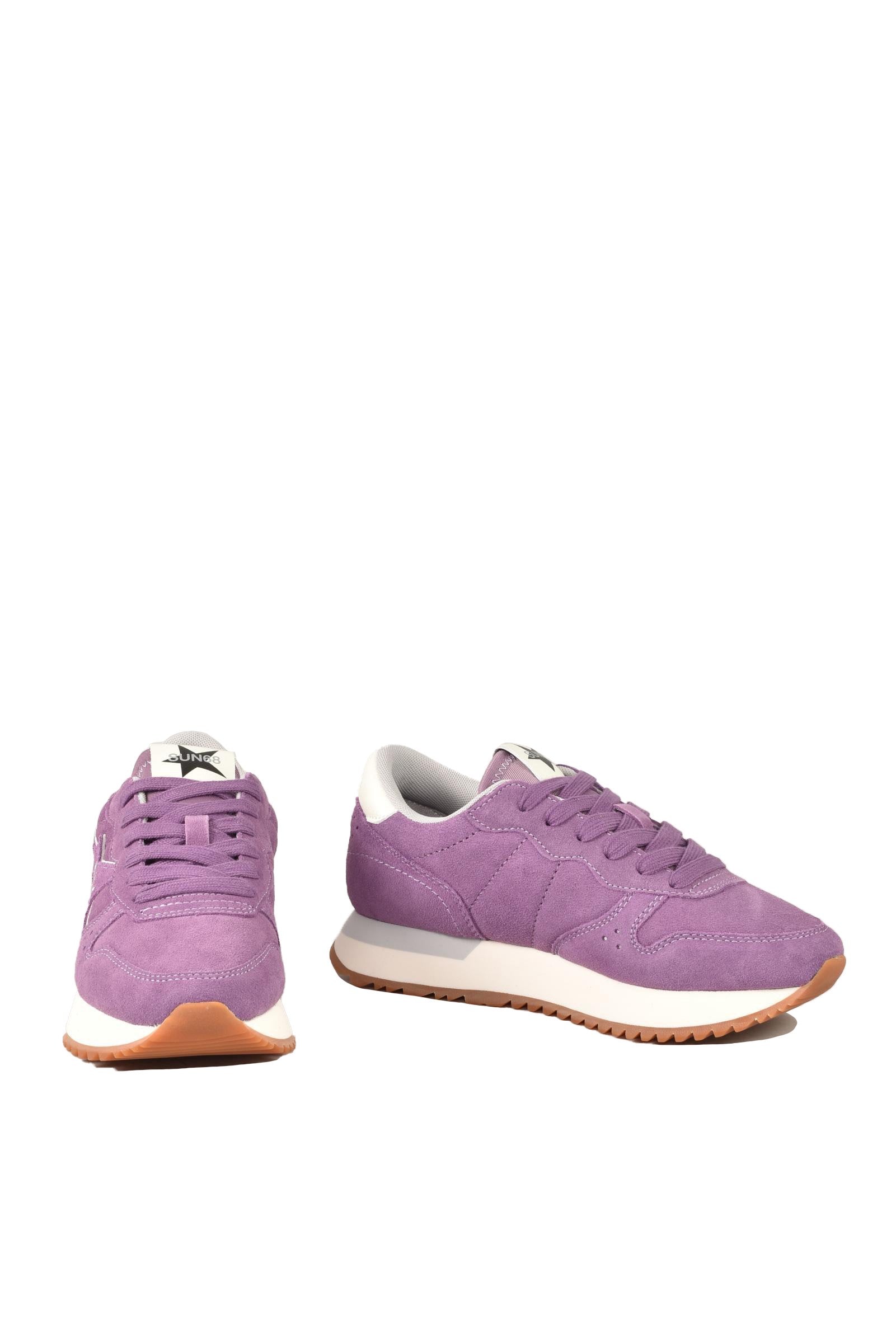 SUN68 - Men's Sneakers in Leather and Rubber