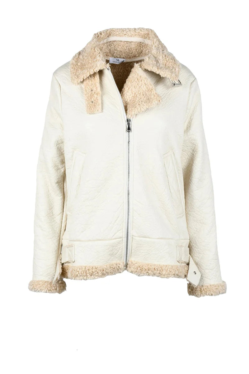 Simona.a Cappotto - Bianco