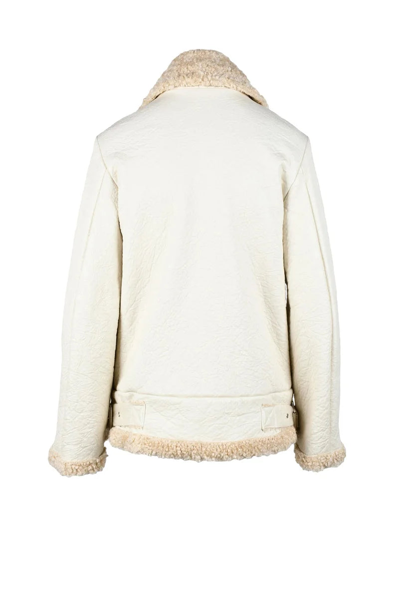 Simona.a Cappotto - Bianco