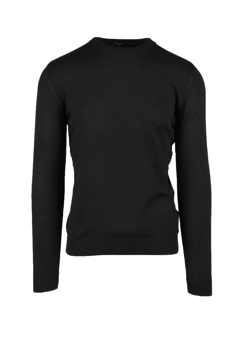 Takeshy Kurosawa Maglione Viscosa Poliestere Poliammide - Nero