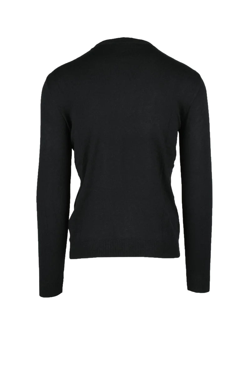 Takeshy Kurosawa Maglione Viscosa Poliestere Poliammide - Nero