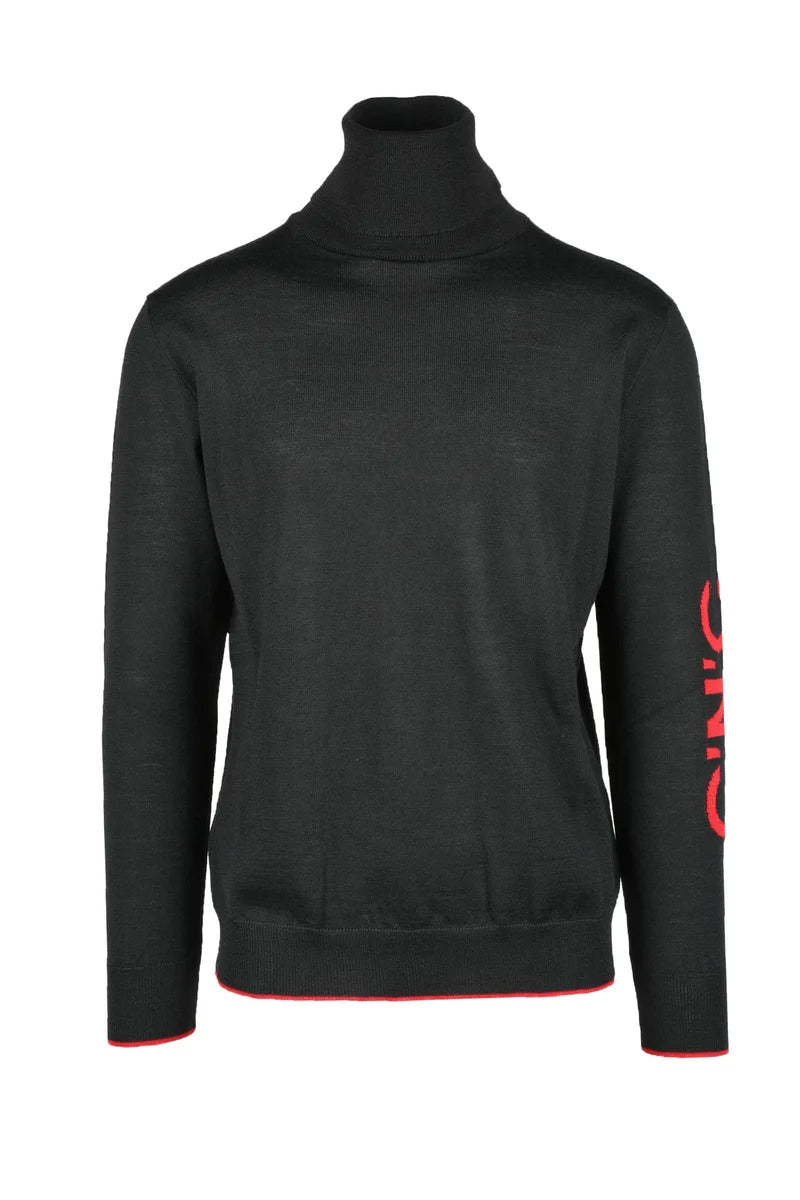 C N C Costume National Pullover Cashmere Misto - Nero