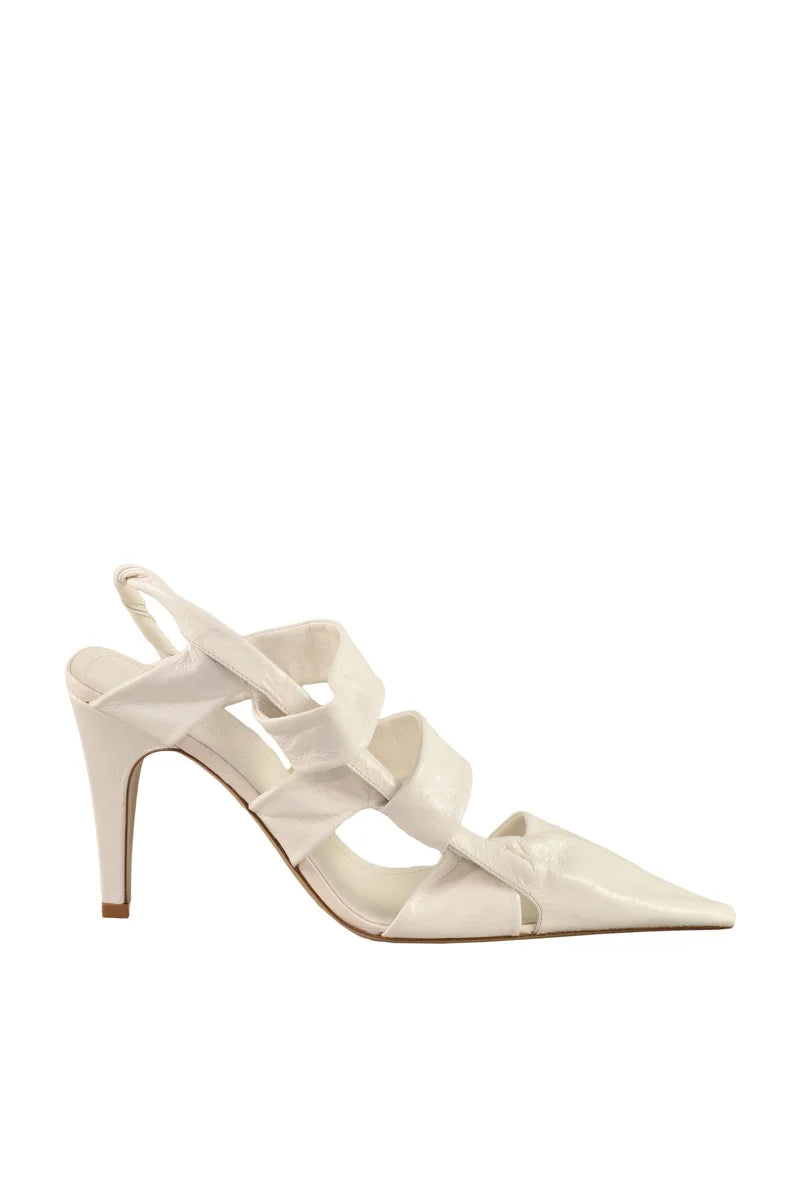 Bottega Veneta Décolleté Chanel - Bianco