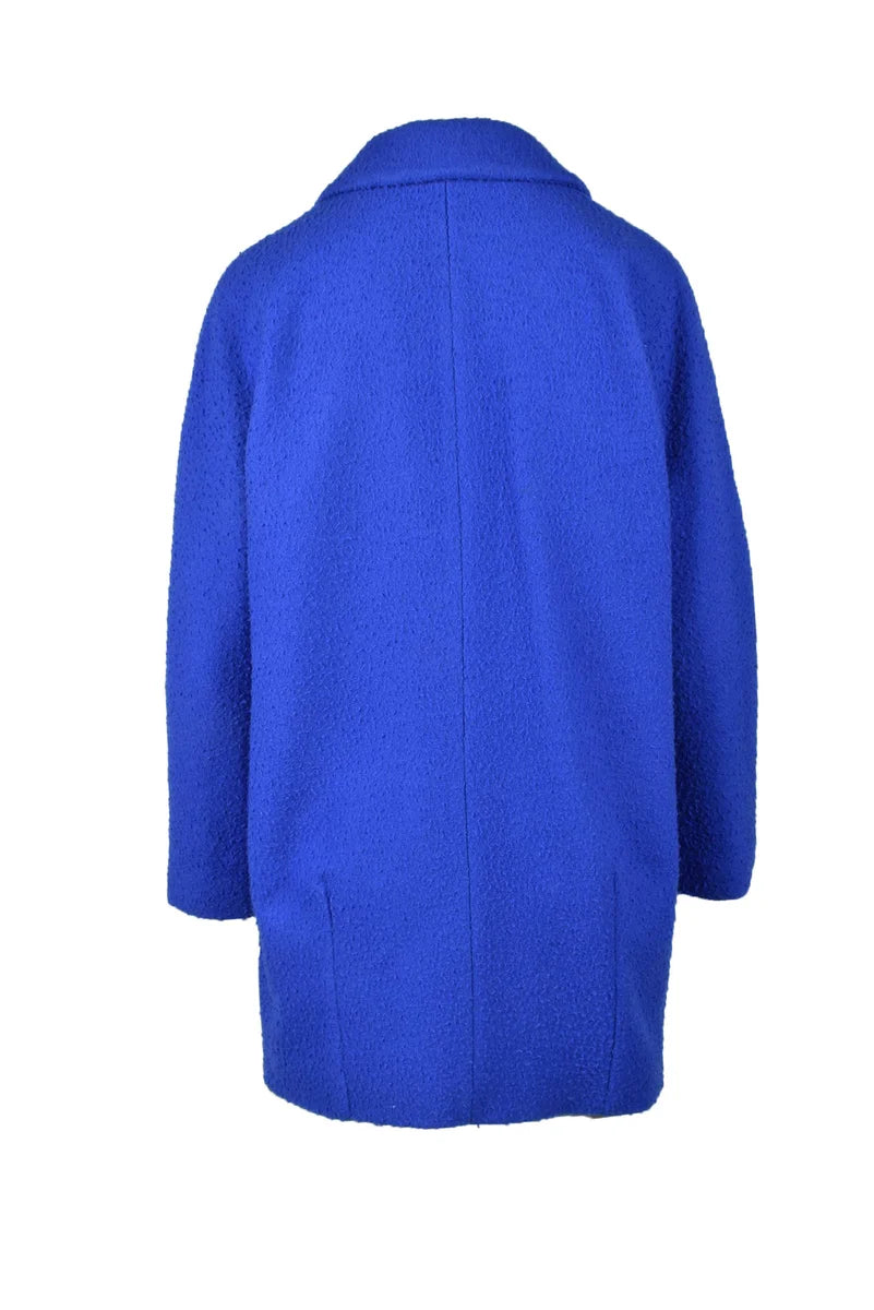 Annie P. Cappotto Lana Nero - Nero