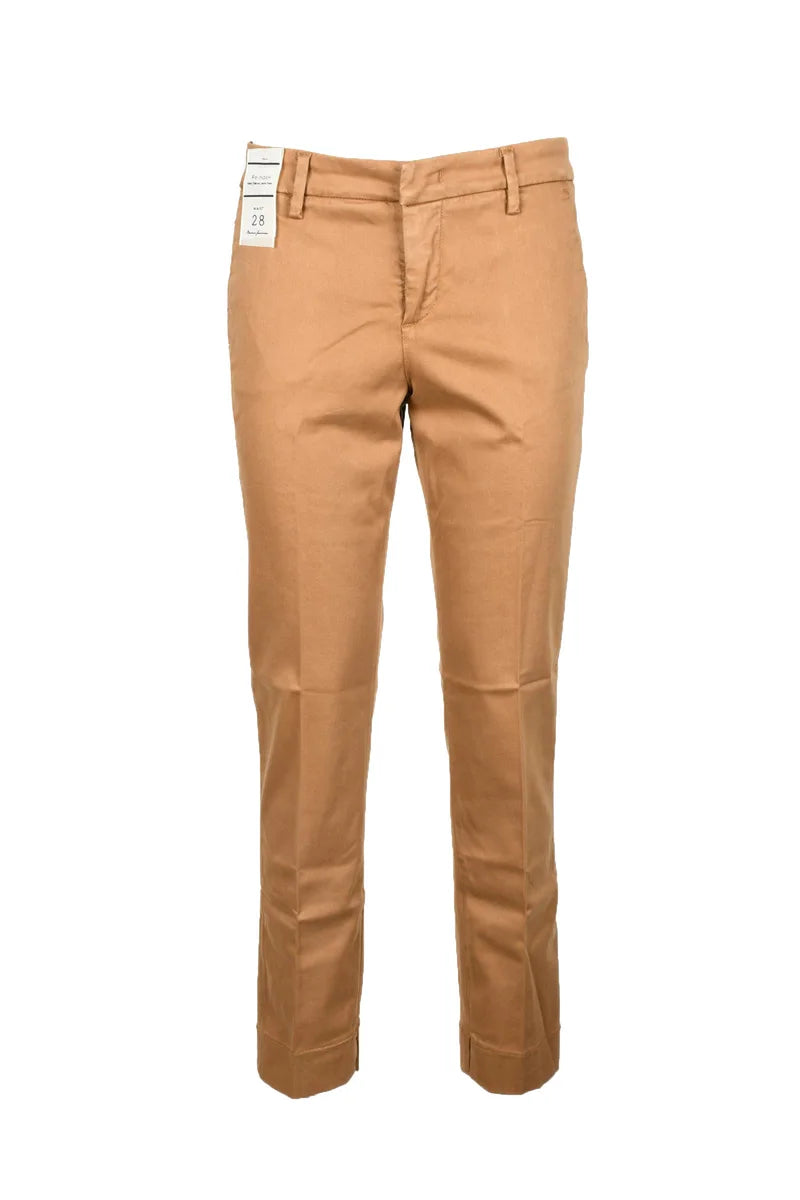 Re-hash Pantaloni Lyocell Stretch - Beige