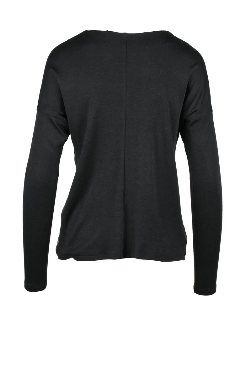 Collection Privee? Blusa Lana Nylon - Marrone