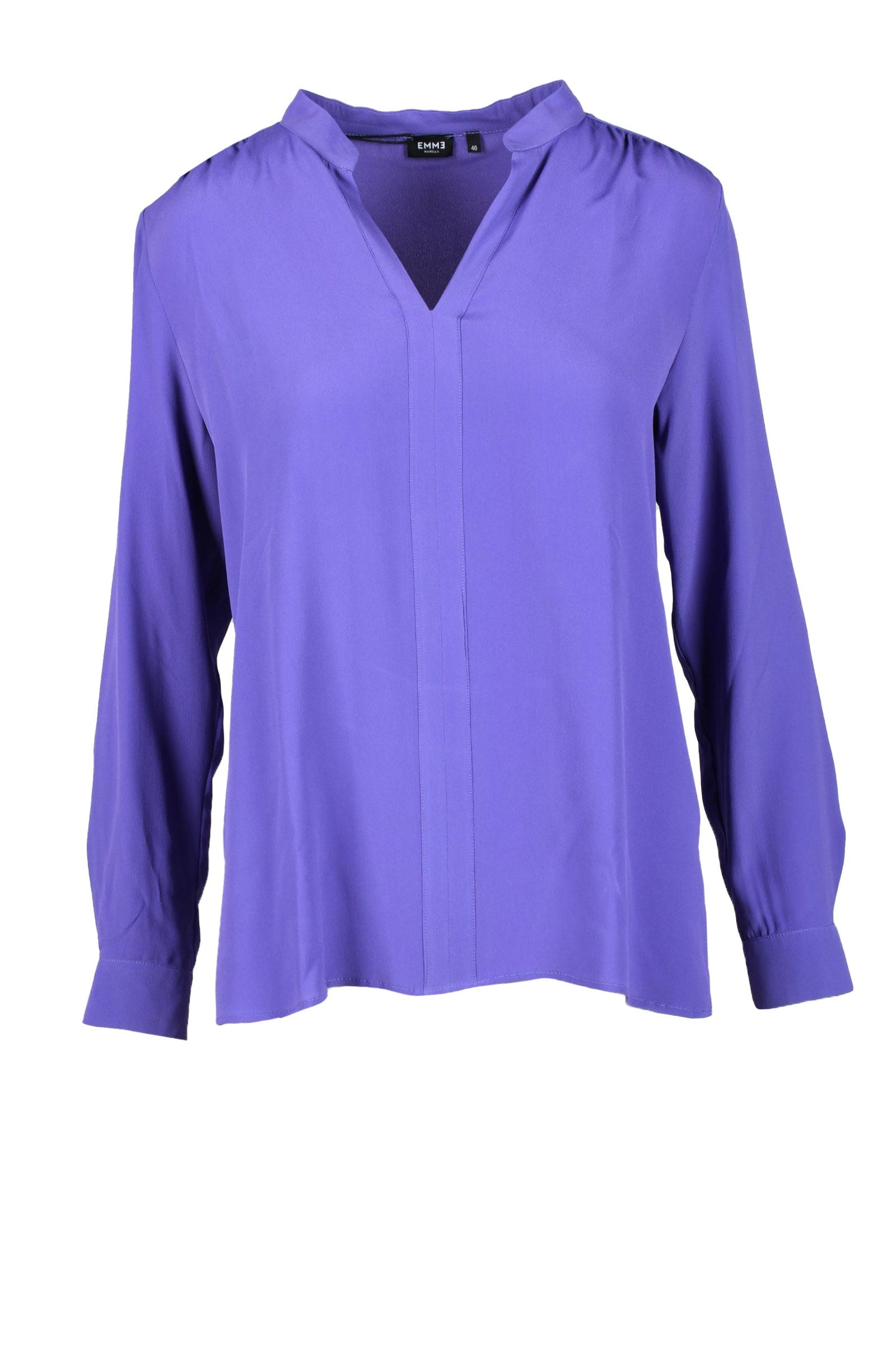 Emme By Marella - Blusa Donna in Acetato e Seto
