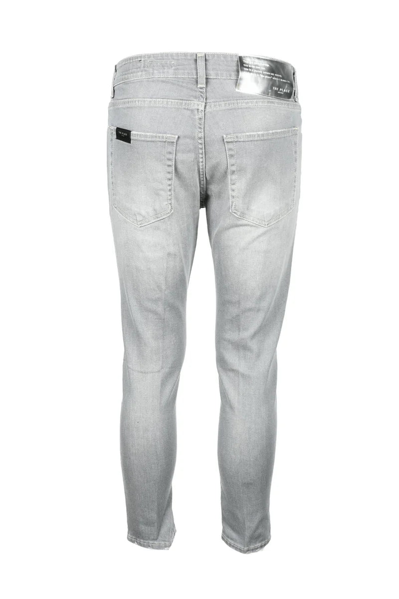 Low Brand Jeans Stretch - Grigio