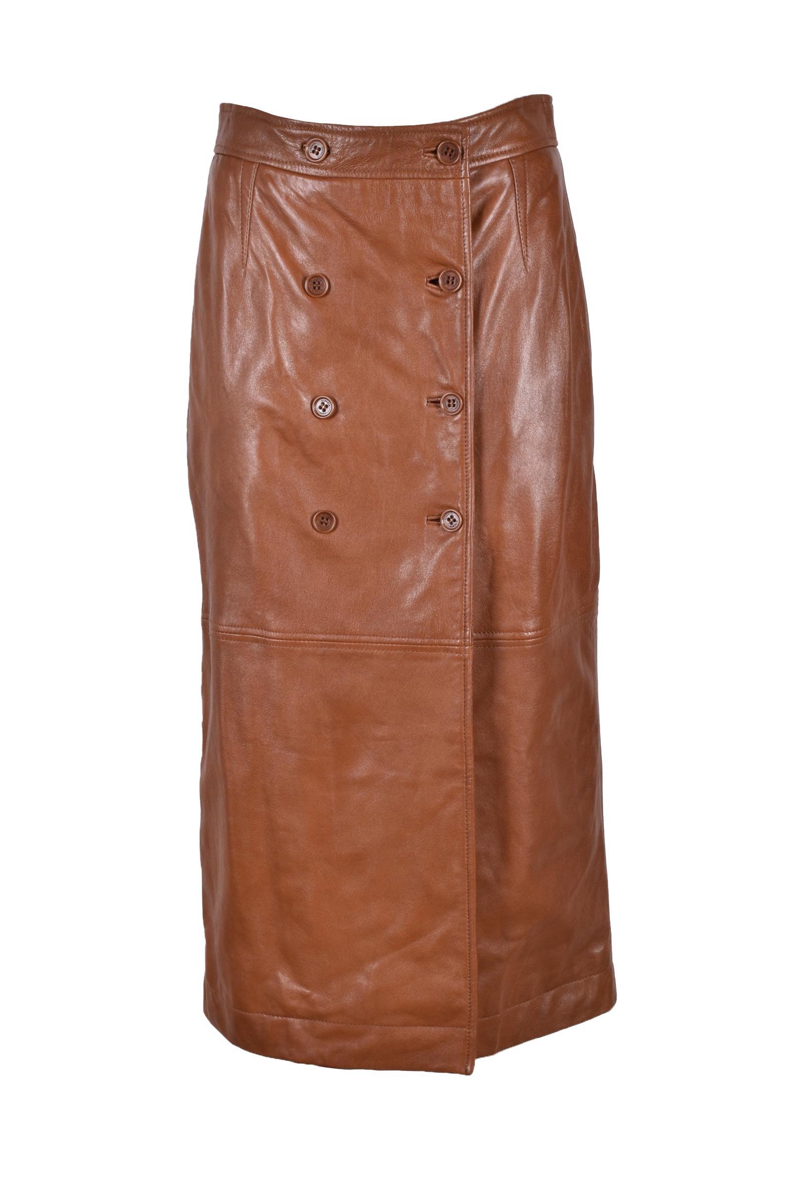 ALBERTA FERRETTI gonna pelle