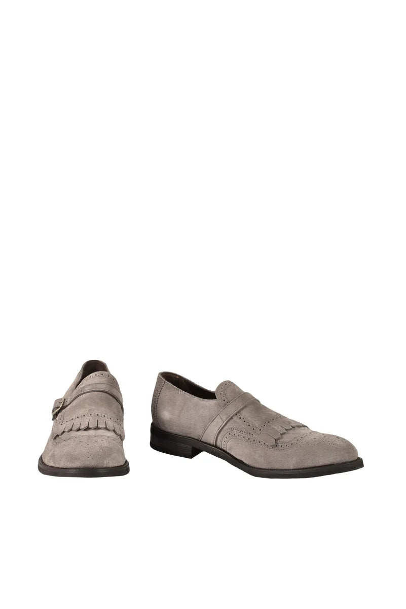 Magenta Mocassini Suede - Grigio