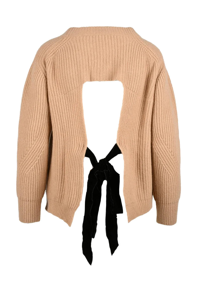 Anna Molinari Maglione Lana e Cashmere - Beige