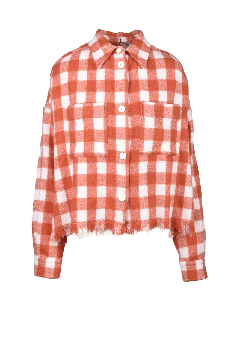 Destin Camicia Bianco/Arancione