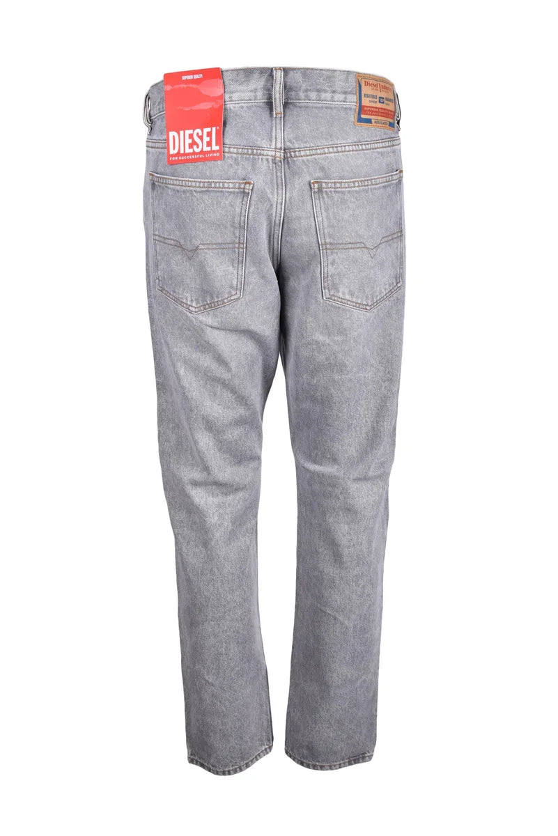 Diesel Jeans Grigio Chiaro Cotone
