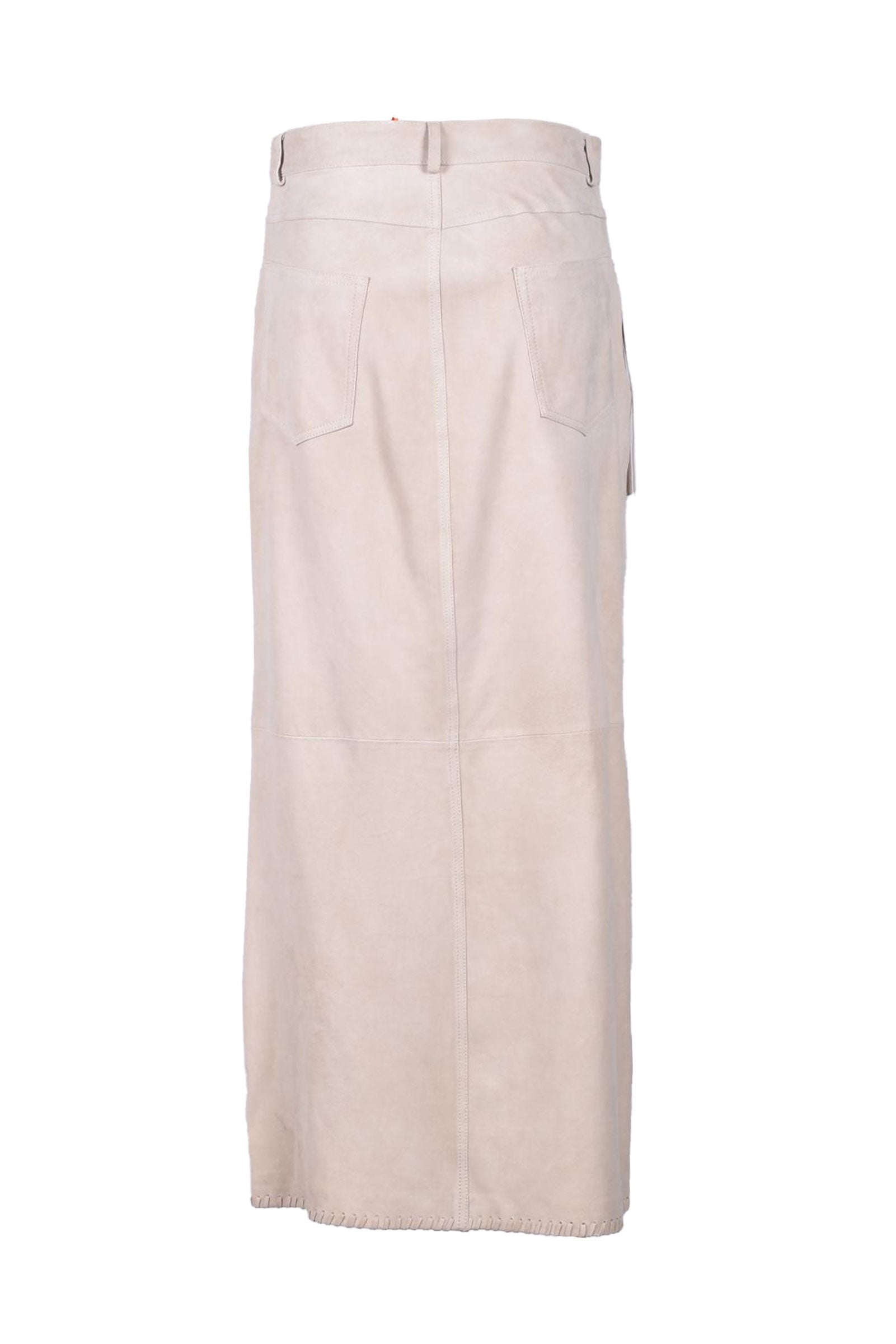 WILD CASHMERE leather skirt